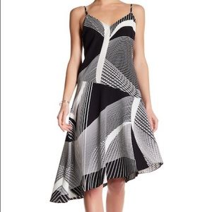 Laundry Shelli Segal Asymmetrical Printed Dress 4